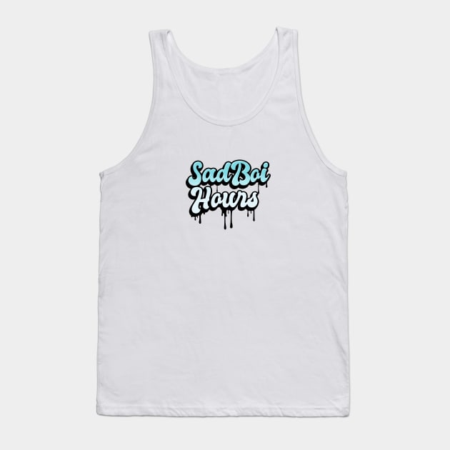 Sad Boi Hours Tank Top by Haygoodies